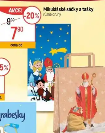 Globus Mikulášské sáčky a tašky nabídka