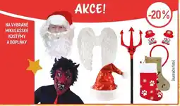 Globus Na vybrané mikulášské kostýmy a doplňky nabídka