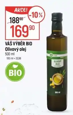 Globus VÁŠ VÝBĚR BIO Olivový olej nabídka