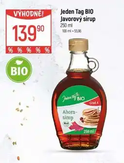 Globus Jeden Tag BIO Javorový sirup nabídka