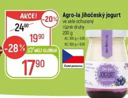 Globus Agro-la Jihočeský jogurt nabídka
