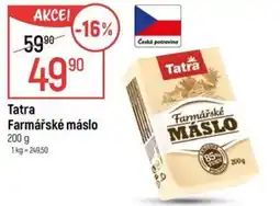 Globus Tatra Farmářské máslo nabídka
