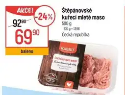 Globus Štěpánovské kuřecí mleté maso nabídka