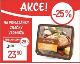 Globus Na pomazánky značky Varmuža nabídka