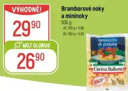 Globus Bramborové noky a mininoky nabídka