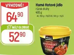 Globus Hamé Hotové jídlo nabídka