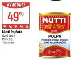 Globus Mutti Rajčata nabídka
