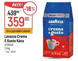 Globus Lavazza Crema E Gusto Káva nabídka