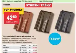 DEK Taška střešní Tondach Renoton 14 nabídka
