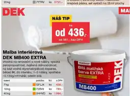 DEK Malba interiérová dek mb400 extra nabídka