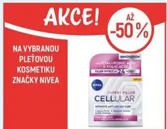 Globus Na vybranou pleťovou kosmetiku značky Nivea nabídka