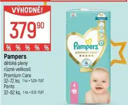 Globus Pampers dětské pleny nabídka