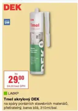 DEK DEK Tmel akrylový DEK nabídka