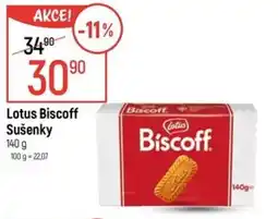 Globus Lotus Biscoff Sušenky nabídka