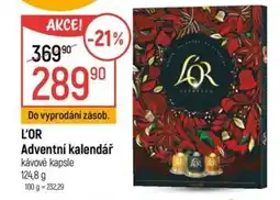 Globus L'OR Adventní kalendář nabídka