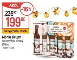 Globus Monin sirupy nabídka