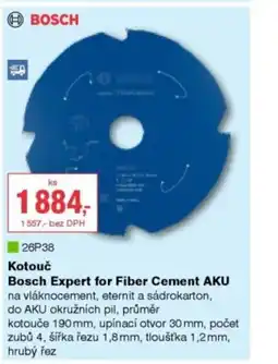 DEK Kotouč Bosch Expert for Fiber Cement AKU nabídka