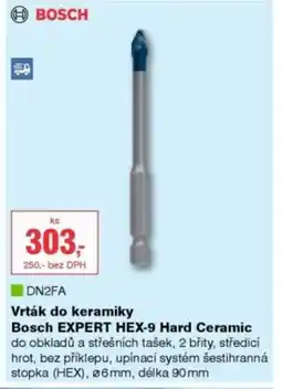 DEK ⑧BOSCH Vrták do keramiky Bosch EXPERT HEX-9 Hard Ceramic nabídka
