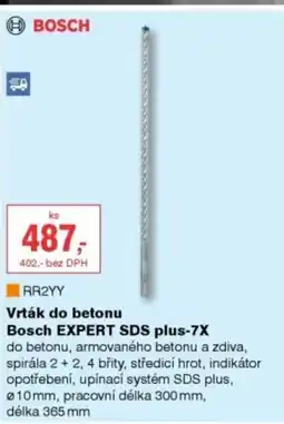 DEK BOSCH Vrták do betonu Bosch EXPERT SDS plus-7X nabídka