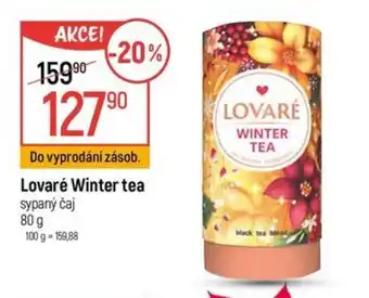 Globus Lovaré Winter tea nabídka