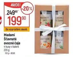 Globus Madami Šťavnaté ovocné čaje nabídka