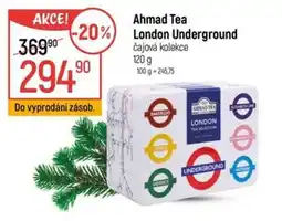 Globus Ahmad Tea London Underground nabídka