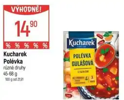 Globus Kucharek Polévka nabídka