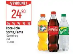Globus Coca-Cola Sprite, Fanta nabídka