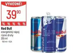 Globus Red Bull energetický nápoj nabídka