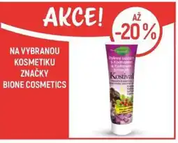 Globus Na vybranou kosmetiku značky Bione cosmetics nabídka