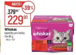 Globus Whiskas kapsičky pro kočky nabídka