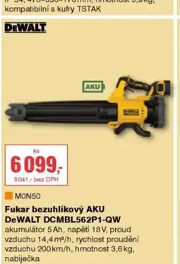DEK Dewalt fukar bezuhlíkový aku dewalt dcmbl562p1-qw nabídka