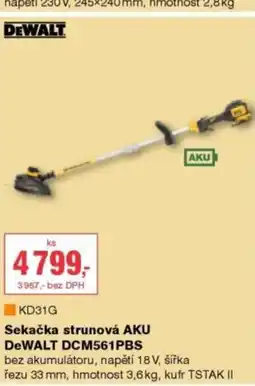 DEK Dewalt sekačka strunová aku dewalt dcm561pbs nabídka