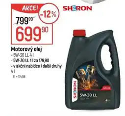 Globus SHERON Motorový olej nabídka