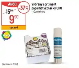 Globus OHO Vybraný sortiment papírnictví značky nabídka