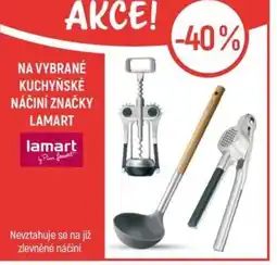 Globus Na vybrané kuchyňské náčiní značky Lamart nabídka