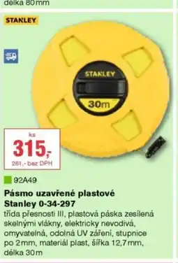 DEK STANLEY Pásmo uzavřené plastové Stanley 0-34-297 nabídka