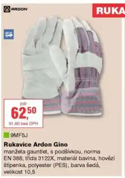 DEK Ardon 9mf5j rukavice ardon gino nabídka