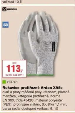DEK ARDON Rukavice protiřezné Ardon XA5c nabídka