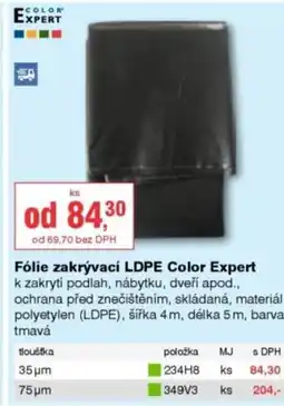 DEK EXPERT Fólie zakrývací LDPE Color Expert nabídka