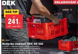 DEK Dek bedýnka skládací dek sb 300 nabídka