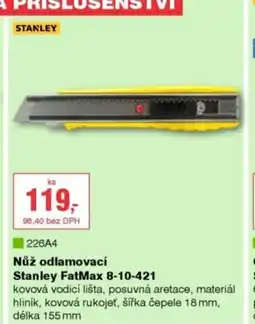 DEK Nůž odlamovací Stanley FatMax 8-10-421 nabídka