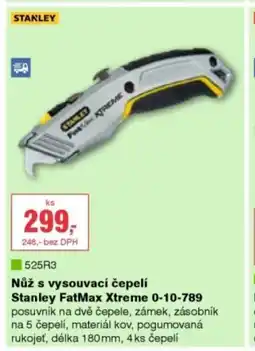 DEK STANLEY Nůž s vysouvací čepelí Stanley FatMax Xtreme 0-10-789 nabídka