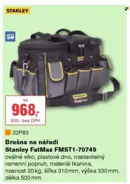 DEK Brašna na nářadí Stanley FatMax FMST1-70749 nabídka
