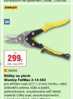 DEK STANLEY Nůžky na plech Stanley FatMax 2-14-563 nabídka