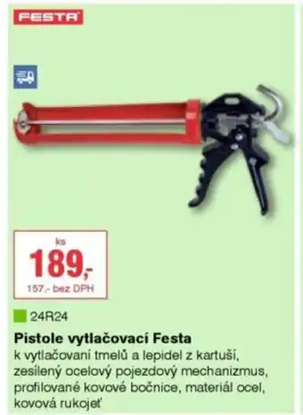 DEK FESTA Pistole vytlačovací Festa nabídka