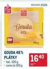 Gouda 48% plátky