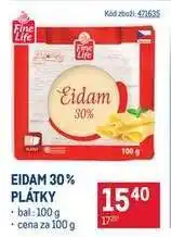 Makro Eidam 30% plátky nabídka