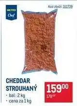 Makro Cheddar strouhaný nabídka