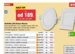 DEK EMOS Svítidlo LED Emos Nexxo nabídka